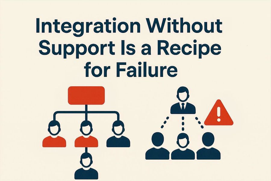 Acquisition: Integration Without Support Is a Recipe for Failure