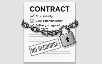 Locked In With A Supplier Without Any Recourse