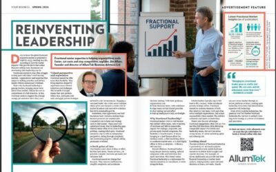 AllumTek appears in Your Business Magazine – April Edition